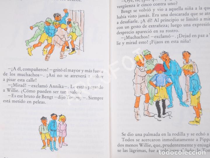 Libros: PIPPA MEDIASLARGAS - ASTRID LINDGREN - C&Iacute;RCULO DE LECTORES 1984 - Foto 6