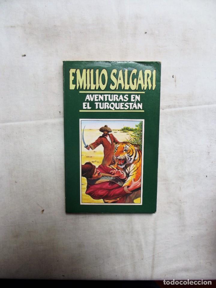 Libros: AVENTURAS EN TURQUESTAN DE EMILIO SALGARI - Foto 1