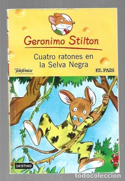 Libros: CUATRO RATONES EN LA SELVA NEGRA - STILTON, GERONIMO - Foto 3