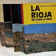 Libros: COLECCION COMPLETA: LA RIOJA DE CABO A RABO - ROBERTO IGLESIAS HEVIA. 7 VOLUMENES. LBC. Lote 359910180