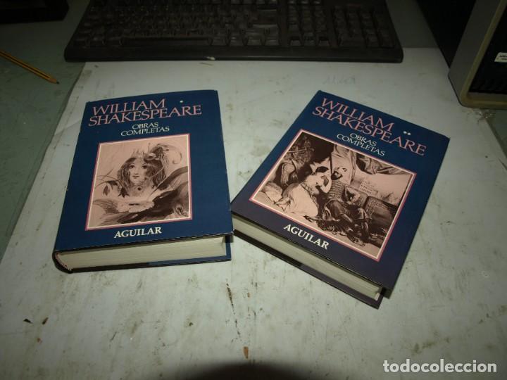Libros: William Shakespeare, Obras completas, 2 tomos, Aguilar - Foto 2