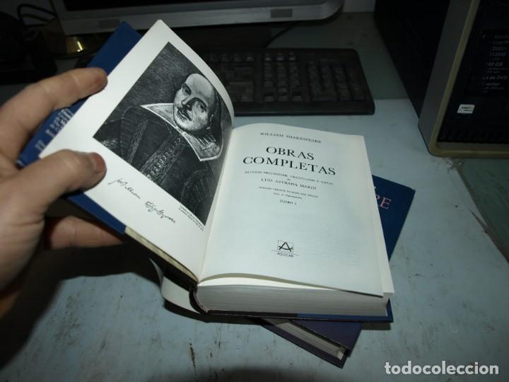 Libros: William Shakespeare, Obras completas, 2 tomos, Aguilar - Foto 3