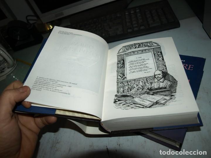 Libros: William Shakespeare, Obras completas, 2 tomos, Aguilar - Foto 4