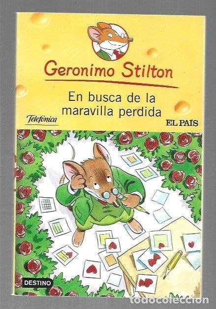 Libros: EN BUSCA DE LA MARAVILLA PERDIDA - STILTON, GERONIMO - Foto 2