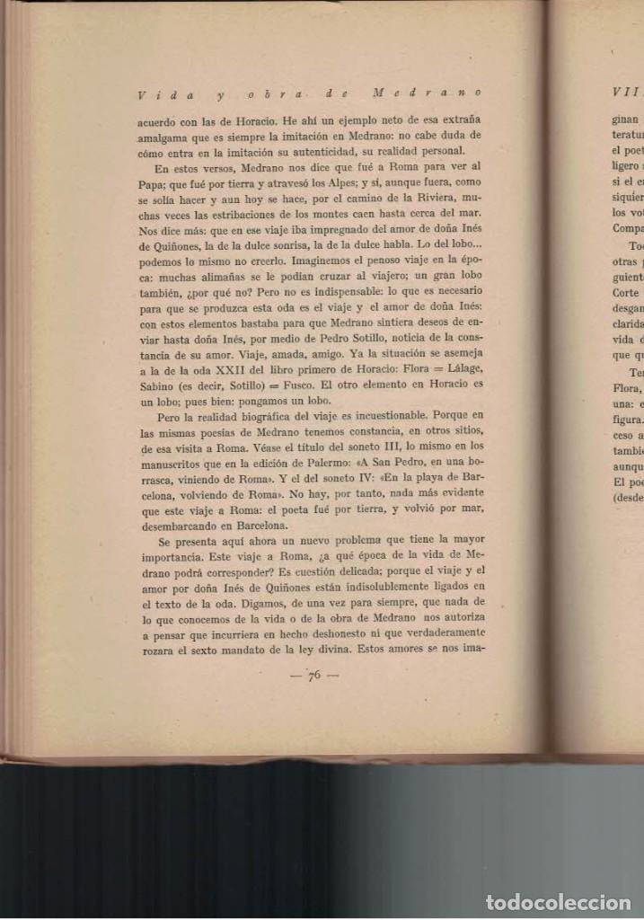 Libros: VIDA DE DON FRANCISCO DE MEDRANO - Foto 2