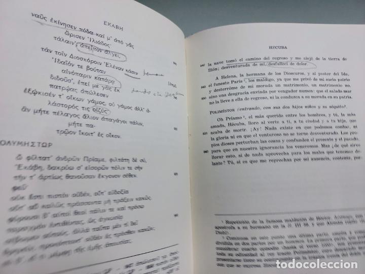 Libros: TRAGEDIAS - LAS BACANTES - HECUBA - EURIPIDES - ALMA MATER - Foto 3