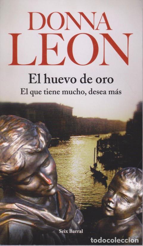 Libros: EL HUEVO DE ORO - DONNA LEON - Foto 1