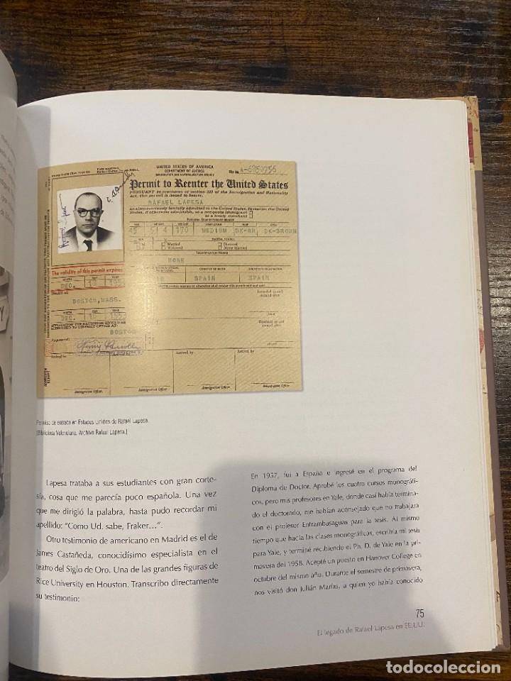 Libros: EL LEGADO DE RAFAEL LAPESA-VALENCIA 1908/MADRID 2001- - Foto 2