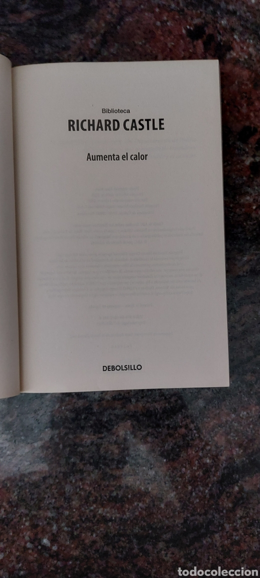 Libros: Libro Aumenta El Calor -Richard Castle- - Foto 4