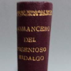 Libros: ROMANCERO DE EL INGENIOSO HIDALGO DON QUIJOTE DE LA MANCHA - MAXIMINIO CARRILLO DE ALBORNOZ - 1890. Lote 360307025