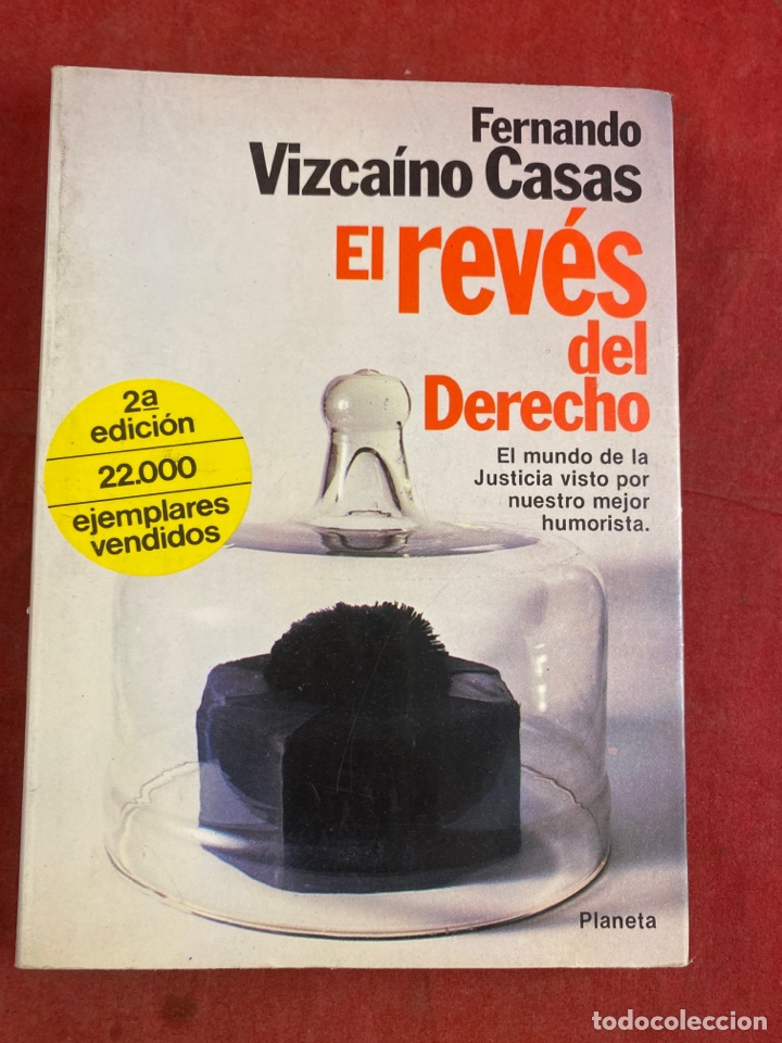 Libros: FERNANDO VIZCA&Iacute;NO CASAS EL REV&Eacute;S DEL DERECHO - Foto 1