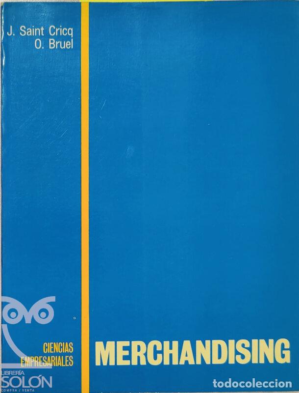 Libros: Merchandising - J. Saint Cricq / O. Bruel - Foto 1