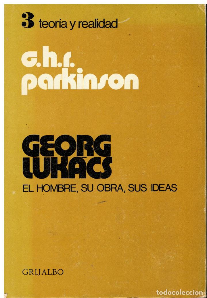 Libros: GEORG LUK&Aacute;CS. EL HOMBRE, SU OBRA, SUS IDEAS. - Foto 1