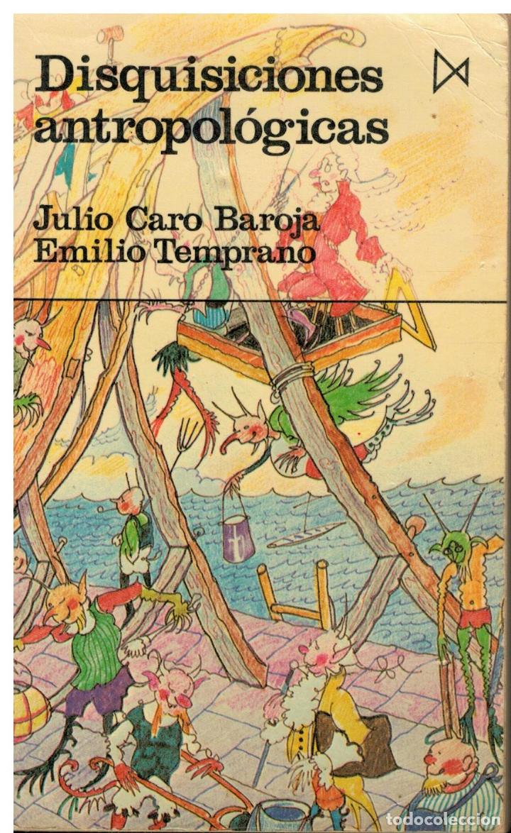 Libros: DISQUISICIONES ANTROPOL&Oacute;GICAS. 1&ordf; edici&oacute;n. - Foto 1
