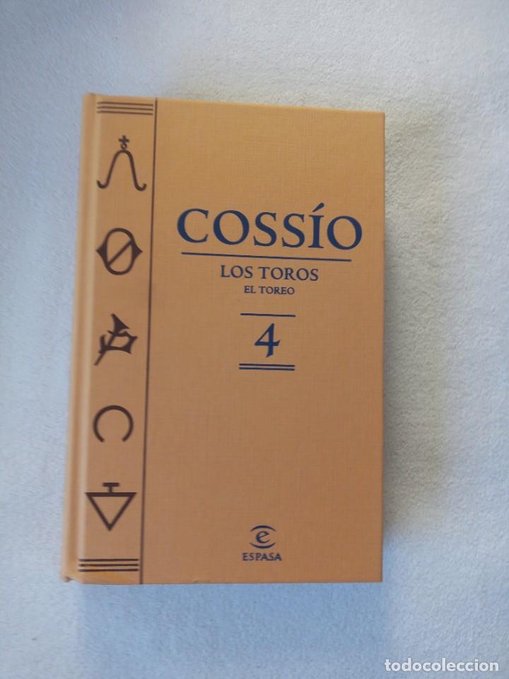 Libros: COSSIO. LOS TOROS . TOMO 4 EL TOREO ESPASA 2007 - Foto 1