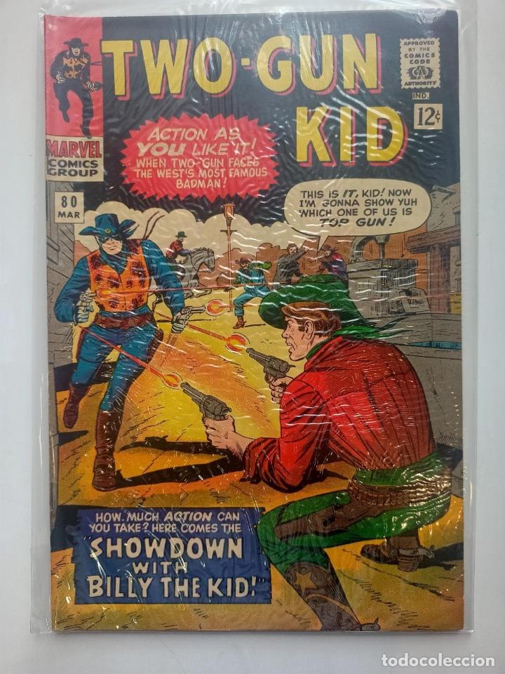 Libros: LEE, Stan. - Two-Gun Kid: ShowDown with BILLY the KID! Number 80. - Foto 1