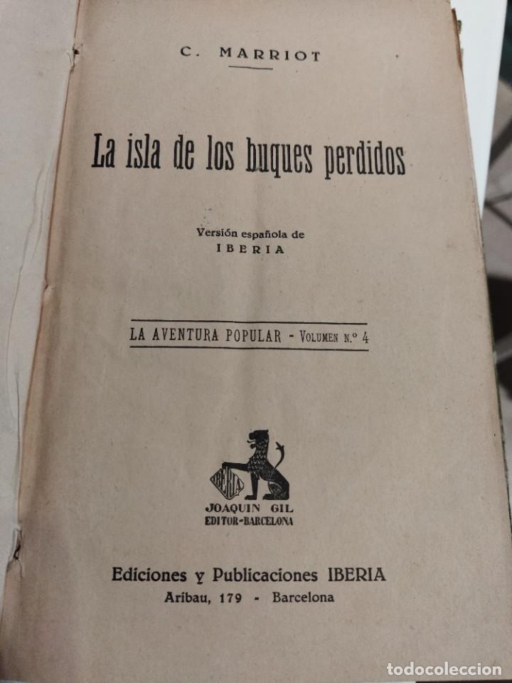 Libros: LA ISLA DE LOS BUQUES PERDIDOS - MARRIOT, C. - Foto 3