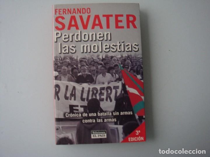 Libros: PERDONEN LAS MOLESTIAS FERNANDO SAVATER - Foto 1