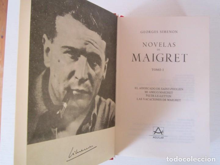 Libros: (141) LIBRO DE GEORGES SIMENON NOVELAS DE MAIGRET - Foto 2