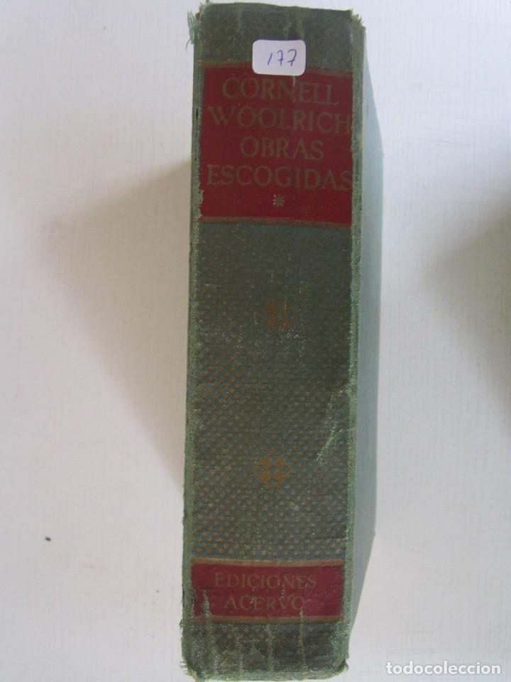 Libros: (177) OBRAS ESCOGIDAS DE CORNELL WOOLRICH - Foto 1
