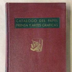 Libros: CATÁLOGO DEL PAPEL, PRENSA Y ARTES GRÁFICAS AÑO 1963. ABARCA EDICIONES TÉCNICAS