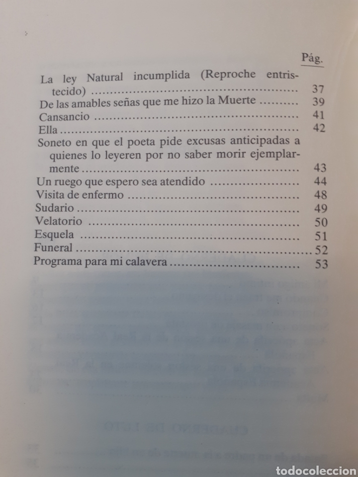 Libros: CUADERNOS DE HUMOR Y LUTO - CALVO SOTELO,Joaquin - Foto 4