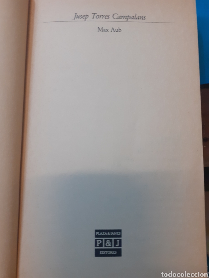 Libros: MAX AUB - TORRES CAMPALANS,Jusep - Foto 3