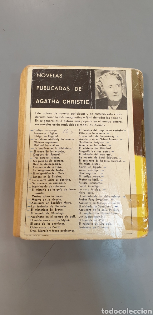 Libros: Tragedia en tres actos AGATHA CHRITIE 1959 - Foto 2