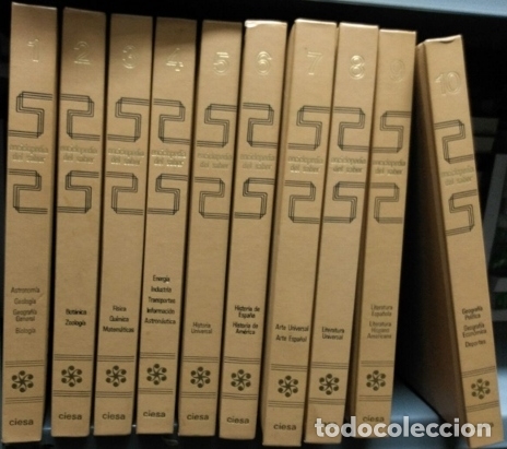 Libros: ENCICLOPEDIA DEL SABER. 10 TOMOS; OBRA COMPLETA. - - Foto 2