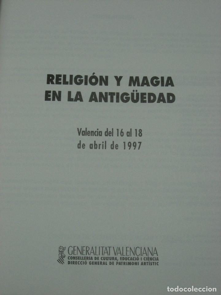 Libros: CATALOGO RELIGION Y MAGIA EN LA ANTIGUEDAD. - Foto 3