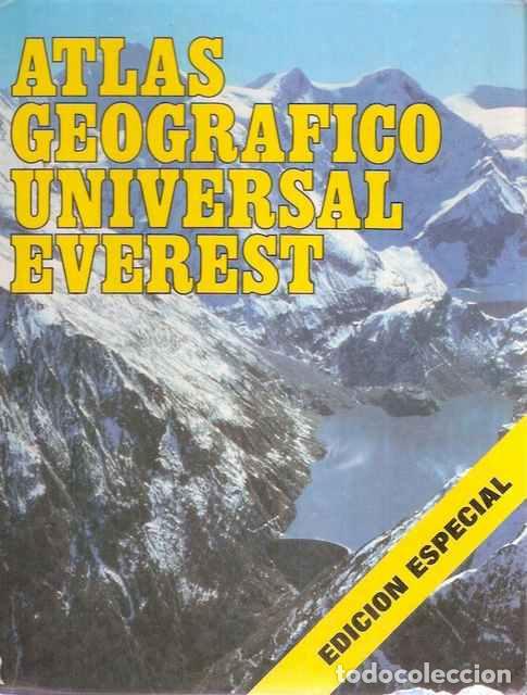 Libros: Atlas geogr&aacute;fico universal Everest - VV. AA. - Foto 1