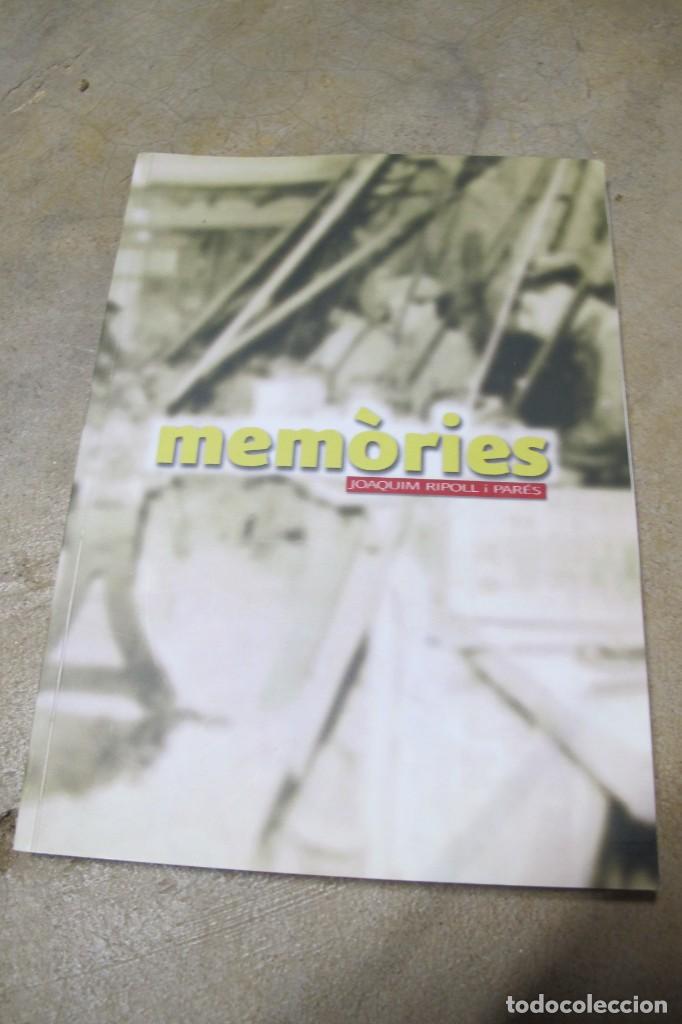 Libros: MEMORIES. JOAQUIM RIPOLL I PARES - Foto 1