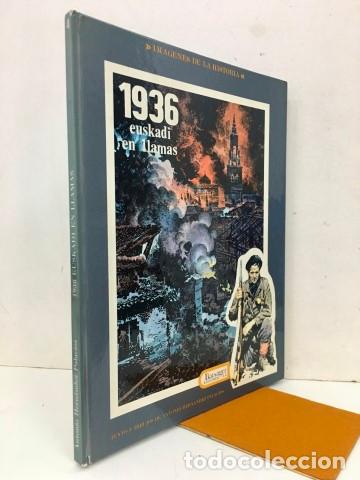 Libros: 1936. Euskadi en llamas - Palacios, A. H. (1921-2000) - Foto 1