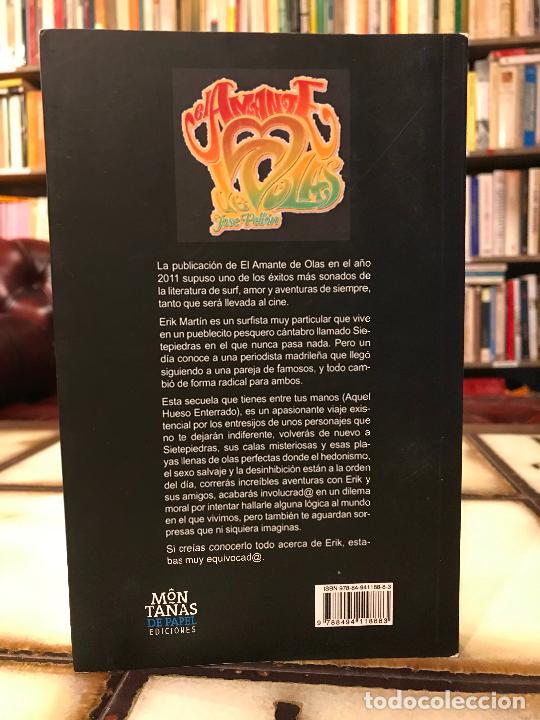 Libros: El amante de olas. Aquel hueso enterrado. Jos&eacute; Pell&oacute;n - Foto 2