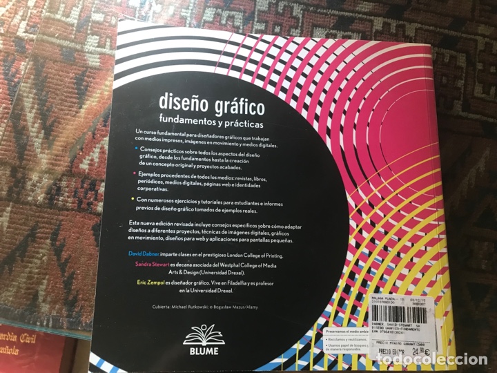 Libros: Dise&ntilde;o gr&aacute;fico. Fundamentos y pr&aacute;cticas. David Dabner. Blume - Foto 3