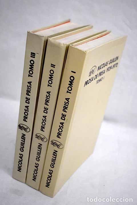 Libros: Prosa de prisa, 1292-1972.- Guill&eacute;n, Nicol&aacute;s - Foto 1