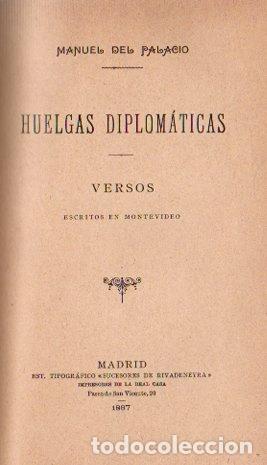 Libros: Huelgas Diplom&aacute;ticas. - Palacio, Manuel del - Foto 1