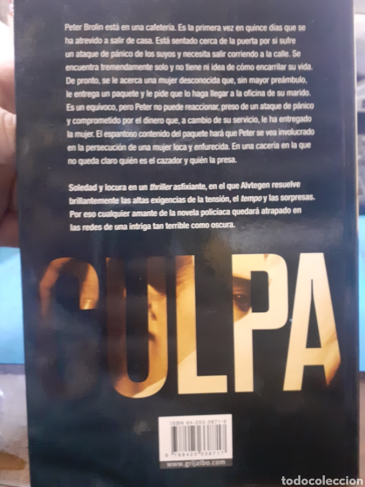 Libros: CULPA - ALVTEGEN,Karin - Foto 2