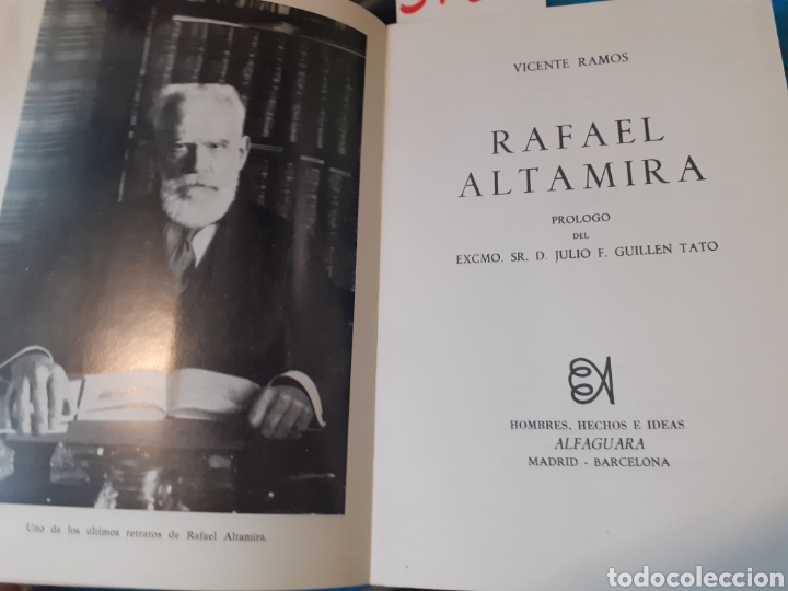 Libros: RAFAEL ALTAMIRA - RAMOS,Vicente - Foto 2