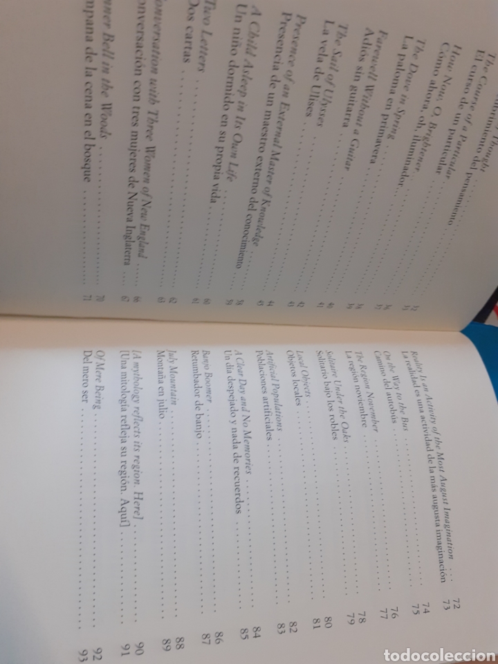 Libros: POEMAS TARDIOS. 1&ordf; Edici&oacute;n - STEVENS,Wallace - Foto 5