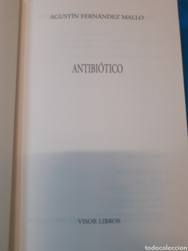 Libros: ANTIBIOTICO - FERNANDEZ MALLO,Agust&iacute;n - Foto 2