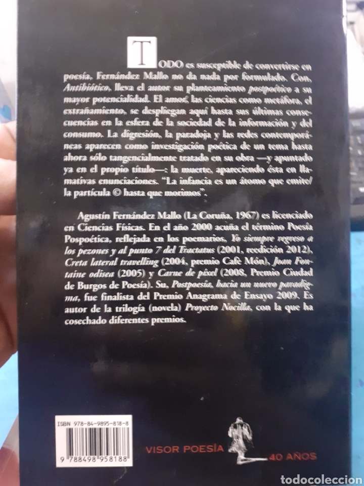 Libros: ANTIBIOTICO - FERNANDEZ MALLO,Agust&iacute;n - Foto 3