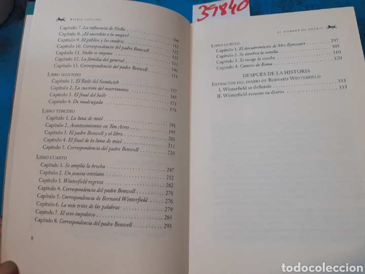 Libros: EL HOMBRE DE NEGRO - COLLINS,Wilkie - Foto 5