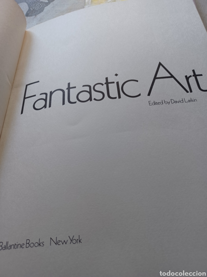 Libros: Barybook C82. Fantastic art David Larkin 1975 - Foto 3