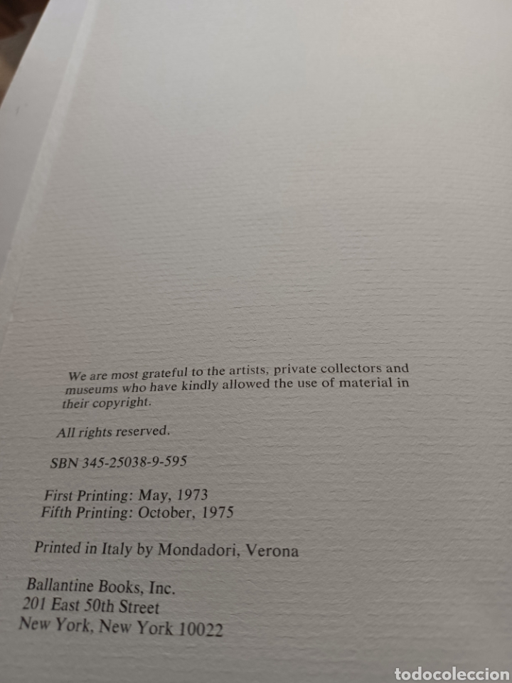 Libros: Barybook C82. Fantastic art David Larkin 1975 - Foto 4
