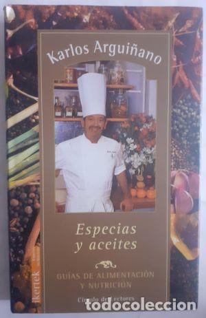Libros: Especias y aceites - Karlos Argui&ntilde;ano - Foto 1