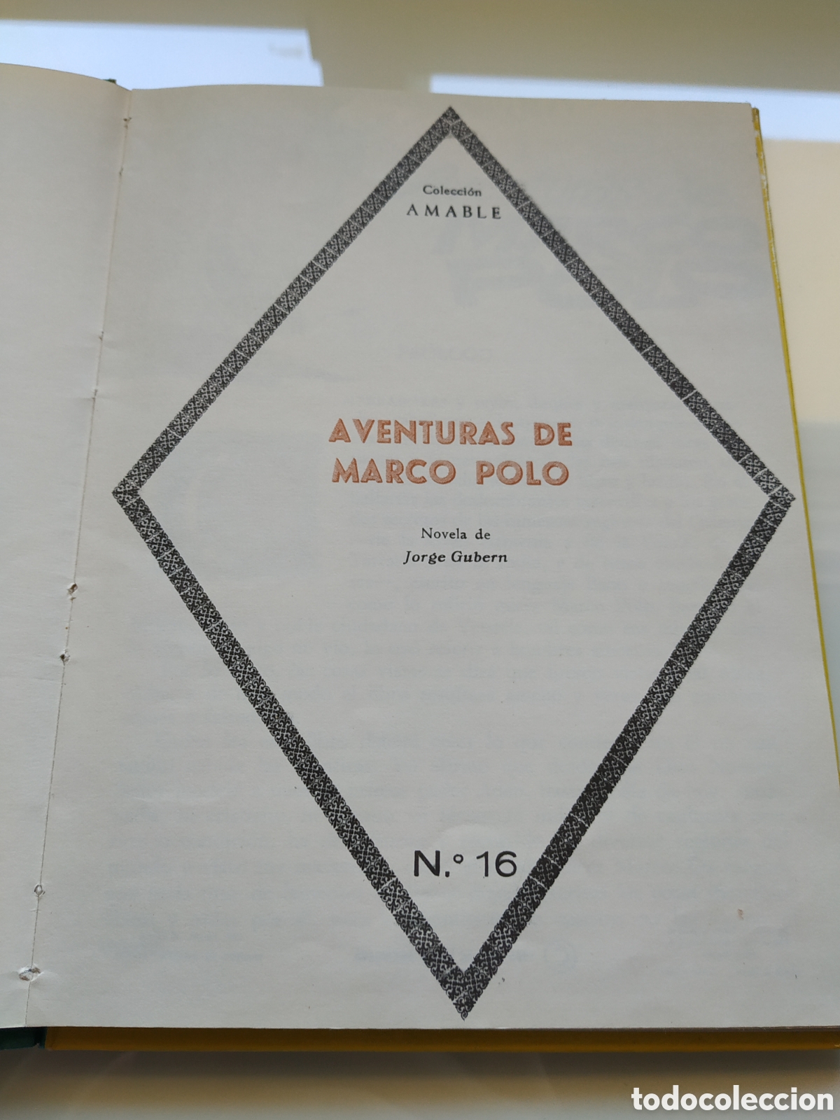 Libros: Aventuras de Marco Polo. Colecci&oacute;n amable. Jorge gubern - Foto 2