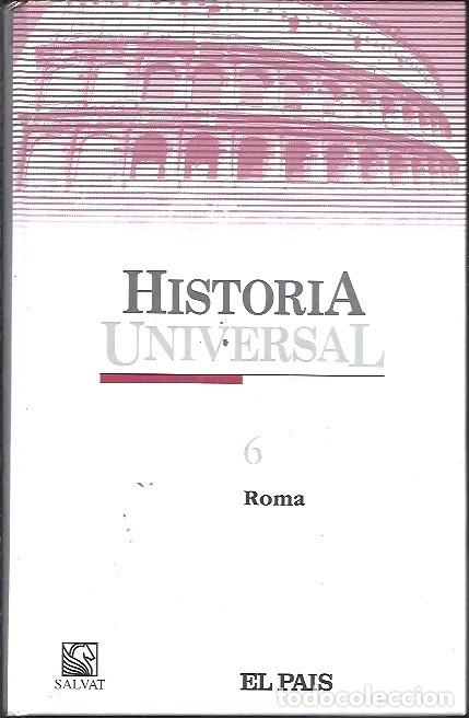 Libros: HISTORIA UNIVERSAL 6 ROMA EL PAIS - Foto 1