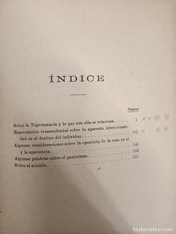Libros: La nigromancia - Schopenhauer, Arturo - Foto 2