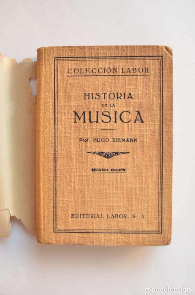 Libros: Historia de la M&uacute;sica - RIEMANN, Hugo - Foto 2